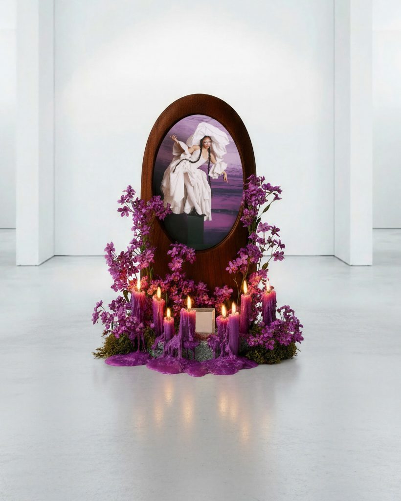 ALTAR, 2026 by Darius Salimi Iruzubieta. Argentic photography and sculpture
